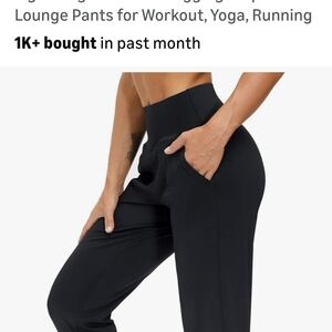 Sleek Black Joggers for Women